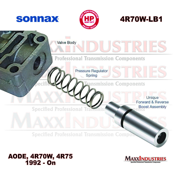 SONNAX 4R70W-LB1 for Ford Trans  Line Pressure Booster Kit 4R75W AODE