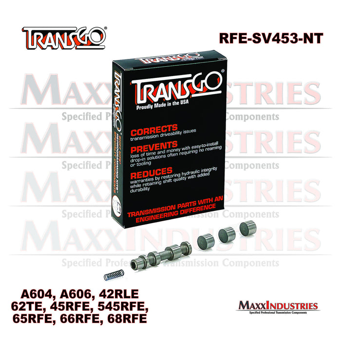 Transgo Switch RFE-SV453-NT Valve Repair No Tool Refill 68RFE 42RLE A604