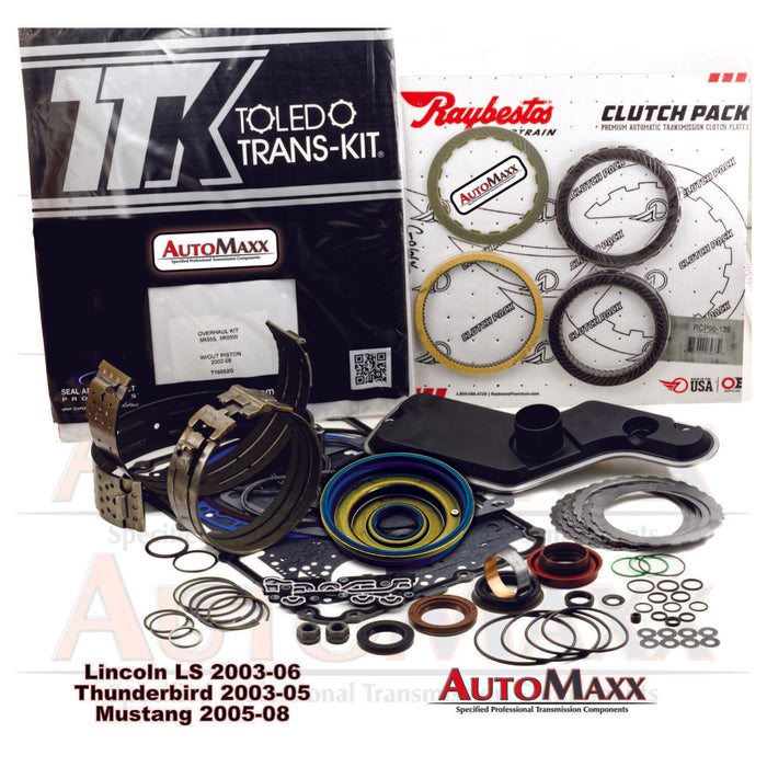 5R55W/S Transmission Rebuild Kit Raybestos Clutches with Bands 2003-08