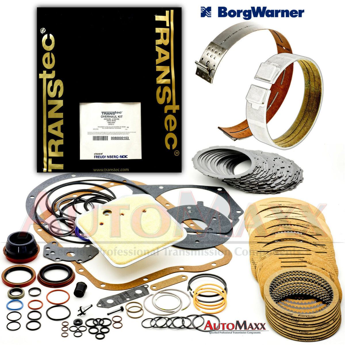 A518 46RH 46RE 1991-97 Transmission Rebuild Kit with Bands BorgWarner ...