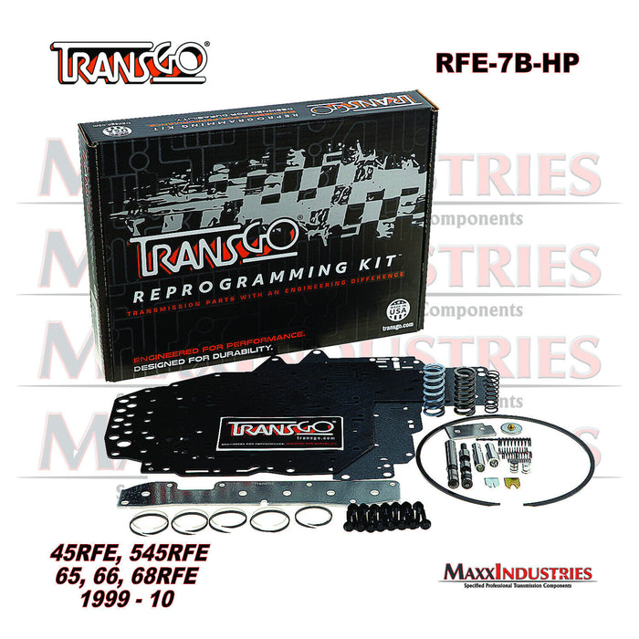 TransGo Tuneless Technology Kit 5-45RFE 68RFE 1999-10 RAM Jeep Dodge (RFE-7B-HP)