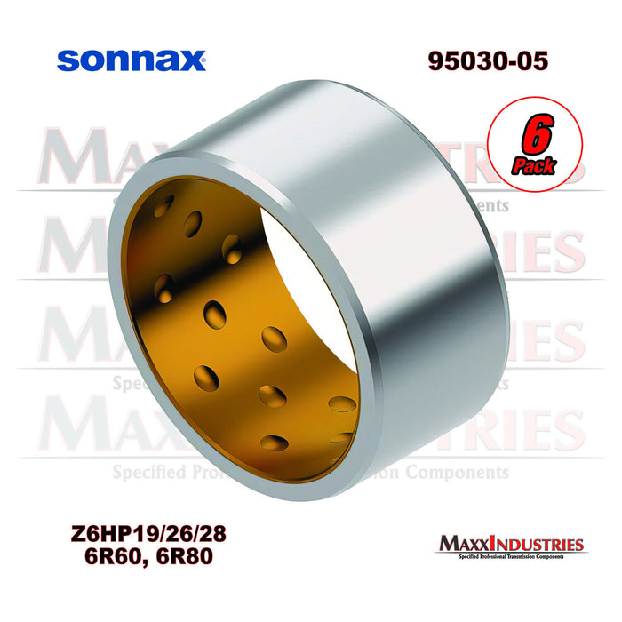Sonnax 95030-05 Bushing, Input/Output Shaft (16.98mm Shaft) 6R80 (6 PC) ZF6HP
