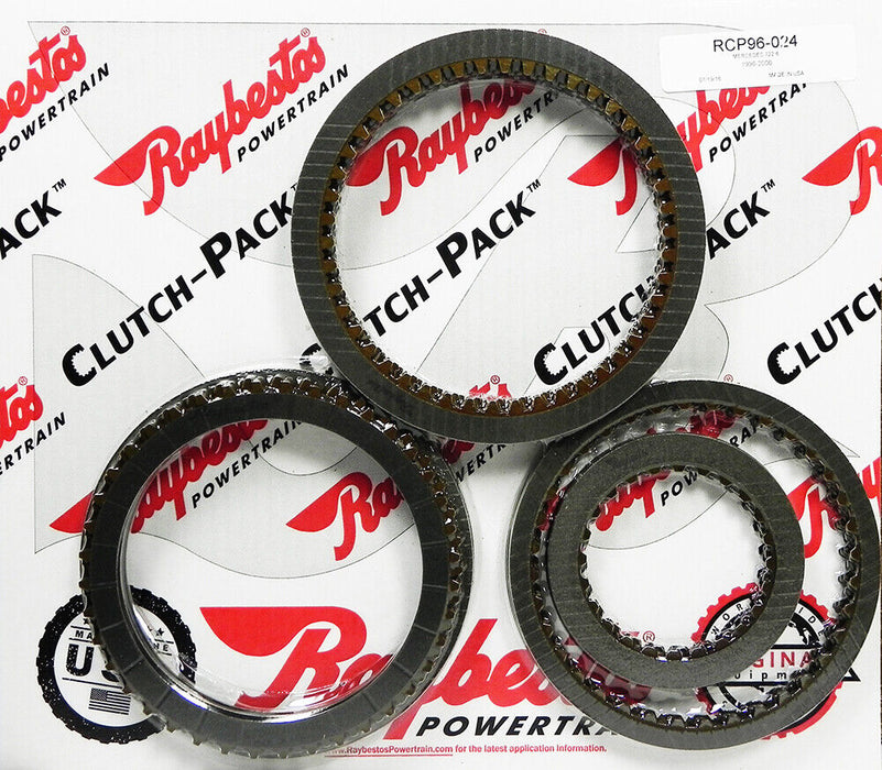 Raybestos RCP96-024 Mercedes 722.6 (W5A330, W5A580) Friction Clutch Pack