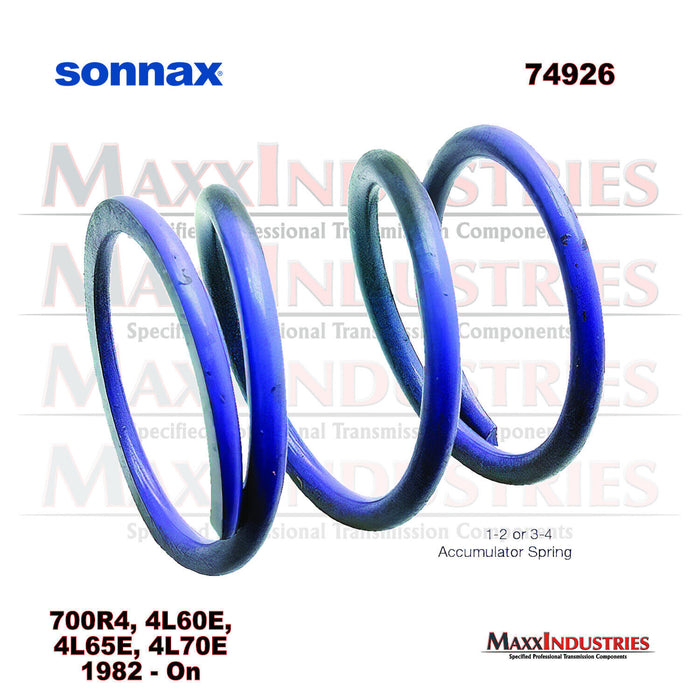 Sonnax 74926 Accumulator Spring 4L60, 4L60-E, 4L65-E, 4L70-E 1-2 or 3-4 (1 PC)