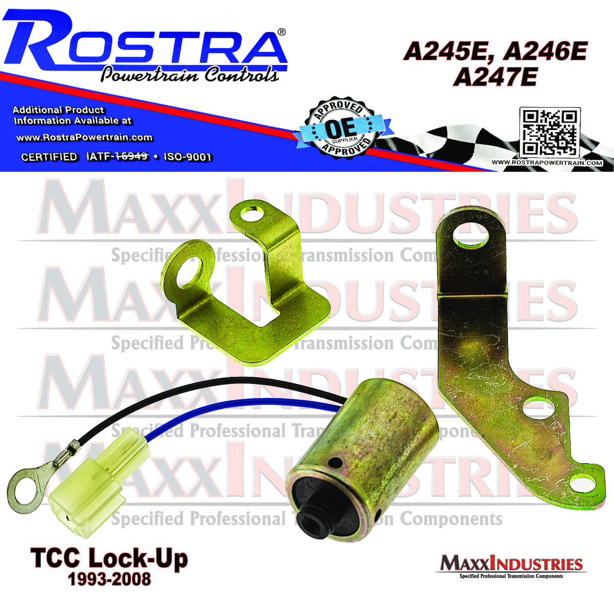 Toyota A245E A246E Transmission TCC Lock-up Solenoid 85420-21060