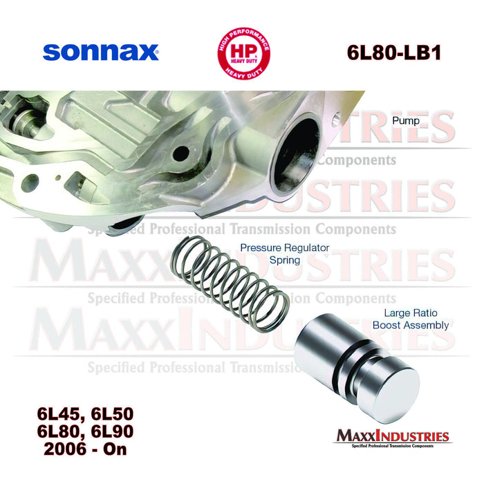 Sonnax 6L80-LB1 Transmission Line Pressure Booster Kit 6L45, 6L50, 6L80, 6L90