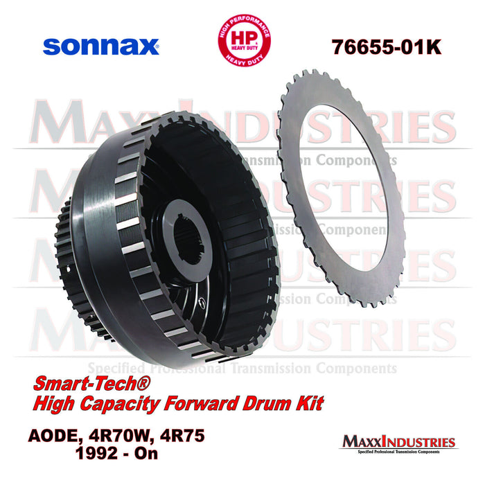 Sonnax Smart-Tech High Capacity Forward Clutch Drum Kit 4R70 4R75 AOD 76655-01K