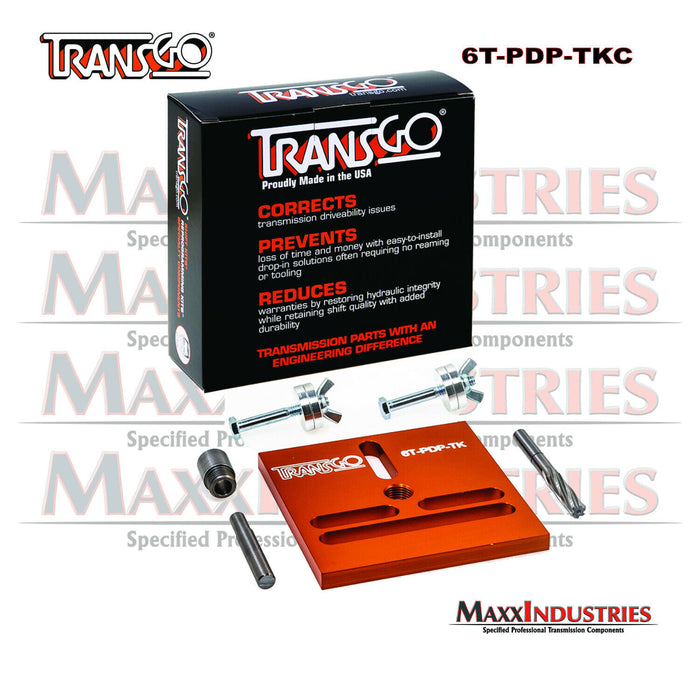 GM 6T70 6T75 2007-up Transmission Valve Body Ream Kit TransGo (6T-PDP-TKC)