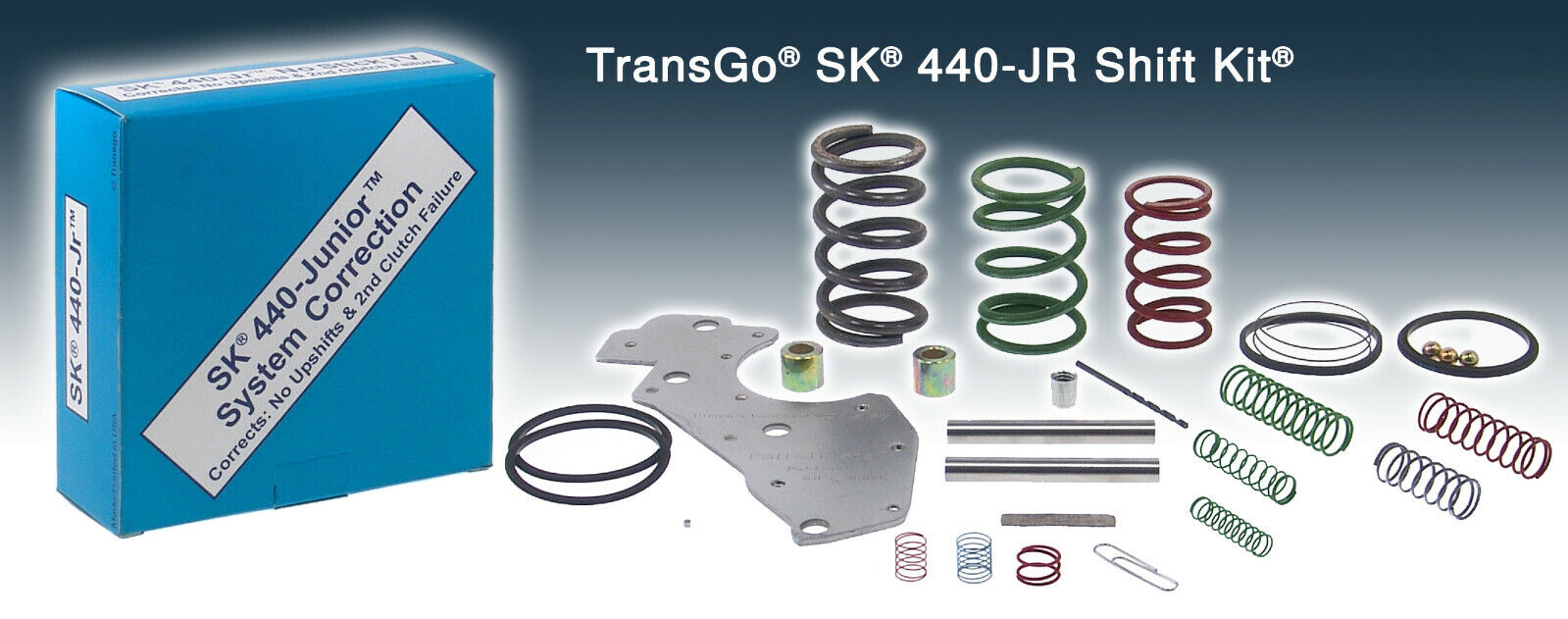 Transgo SK 440-JR Transmission Shift Kit-Jr (Junior) TH440-T4 84-93