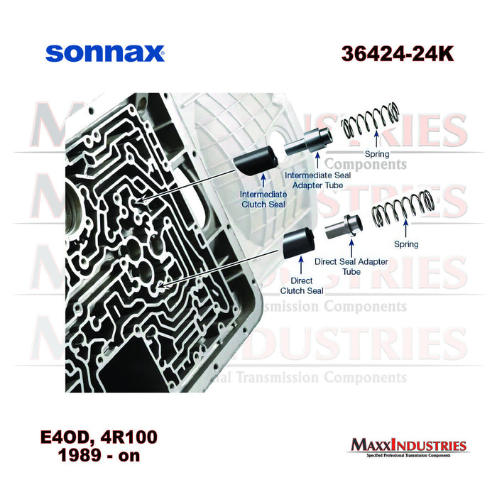 Sonnax 36424-24K Transmission Seal, Clutch Feed Intermediate/Direct Case 4R100