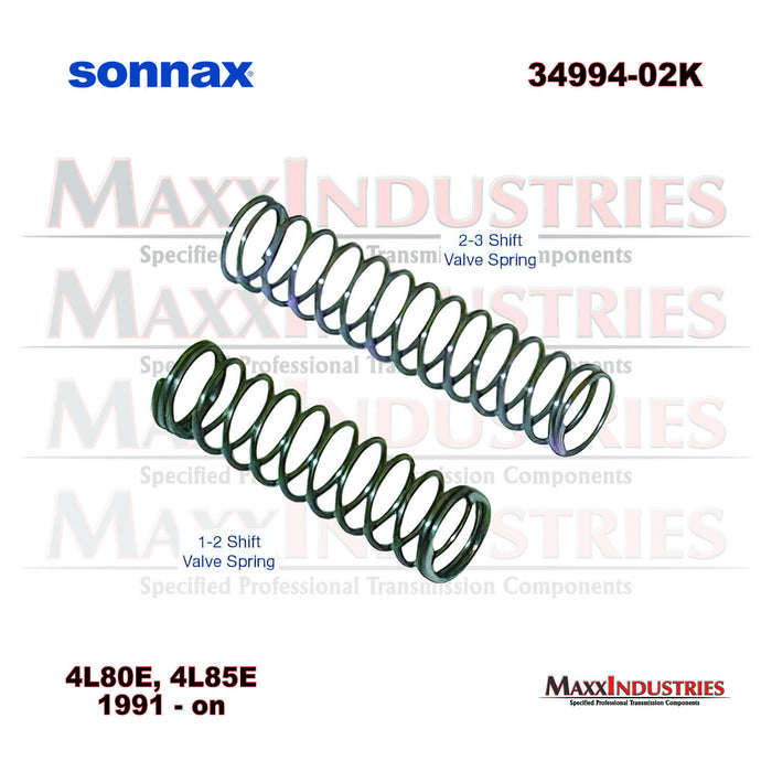 Sonnax 34994-02K Transmission 1-2 & 3-4 Shift Valve Spring Kit 4L80E 91-18
