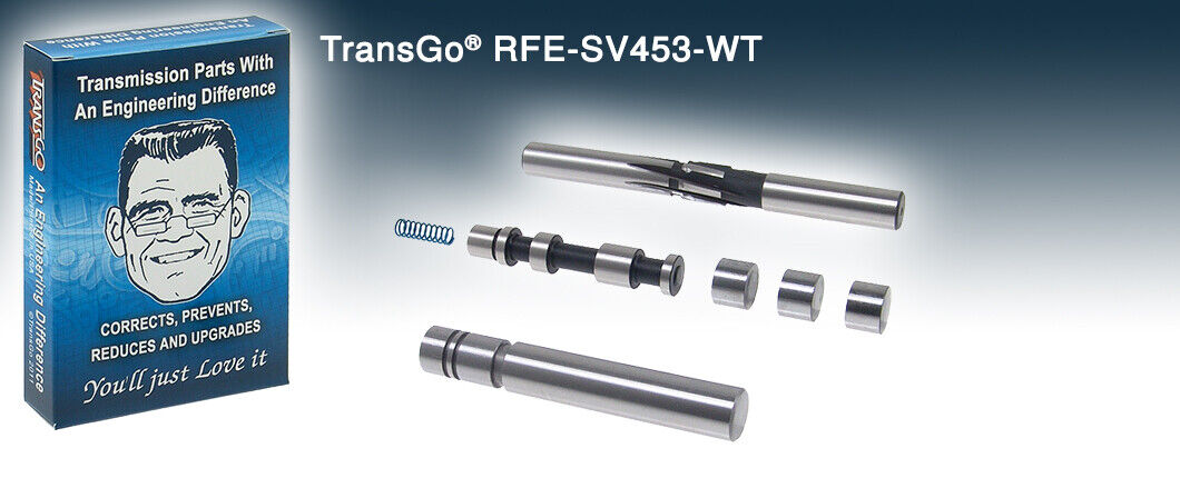Transgo RFE-SV453-WT Switch Valve Repair With Tool 68RFE 545RFE 604 RFE SV453 WT