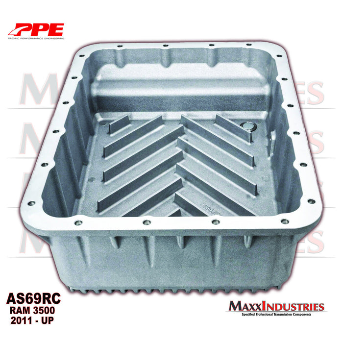 AS69RC RAM Transmission Pan Deep Aluminum PPE 228053210 +4 quarts xtra capacity