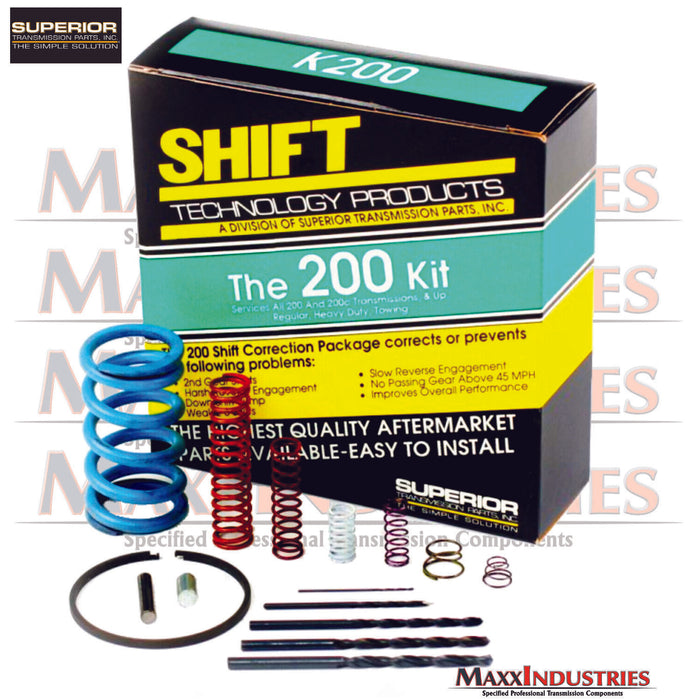 TH200 TH200C GM Transmission Valve Body Shift Correction Kit from Superior K200