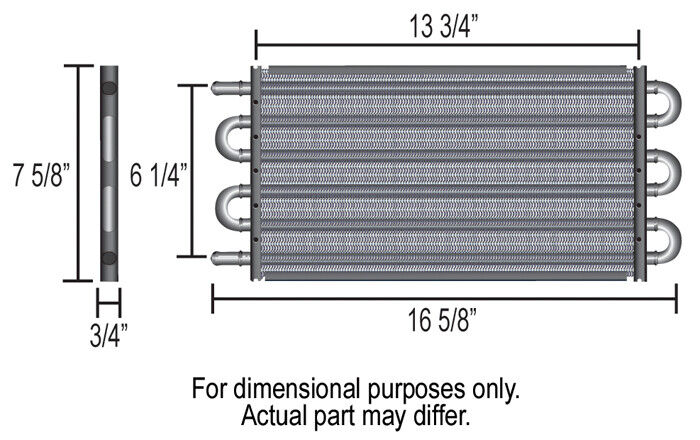 Auto Trans Oil Cooler Derale 13103