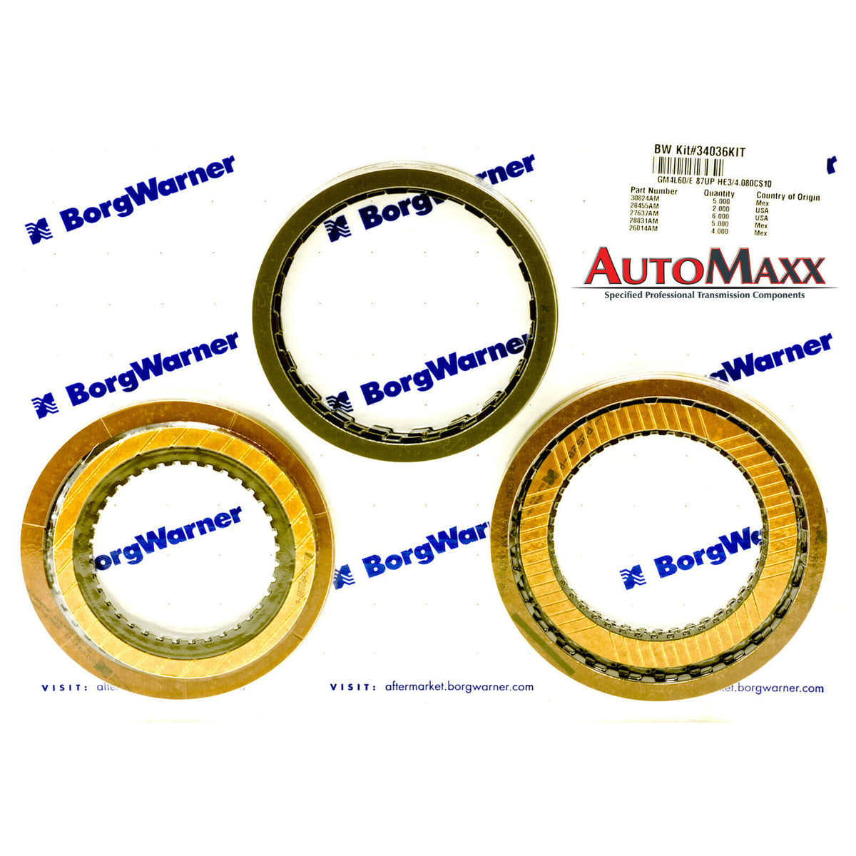 700R4 4L60 Transmission Friction Clutch Set High Energy 1