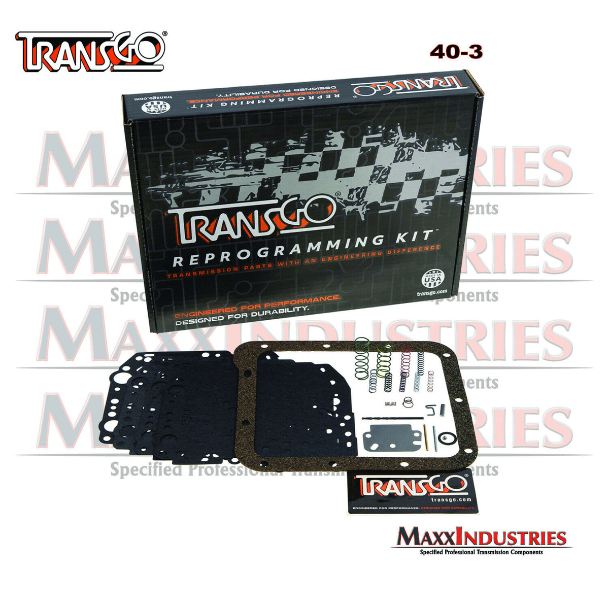 C4 Ford Transmission Valve Body Shift Kit Reprogramming TransGo 40-3 ...