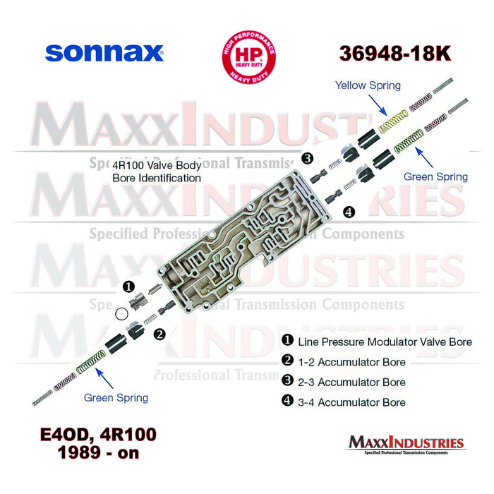 Sonnax 36948-18K Transmission Performance Rated Accumulator Spring Kit
