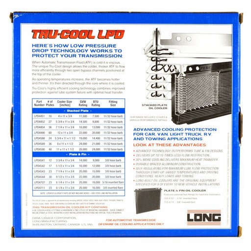 thumbnail image 2 of Tru-Cool LPD4544 30-Row Transmission Cooler – 22,000 GVW, Low Pressure Drop 2 of 5