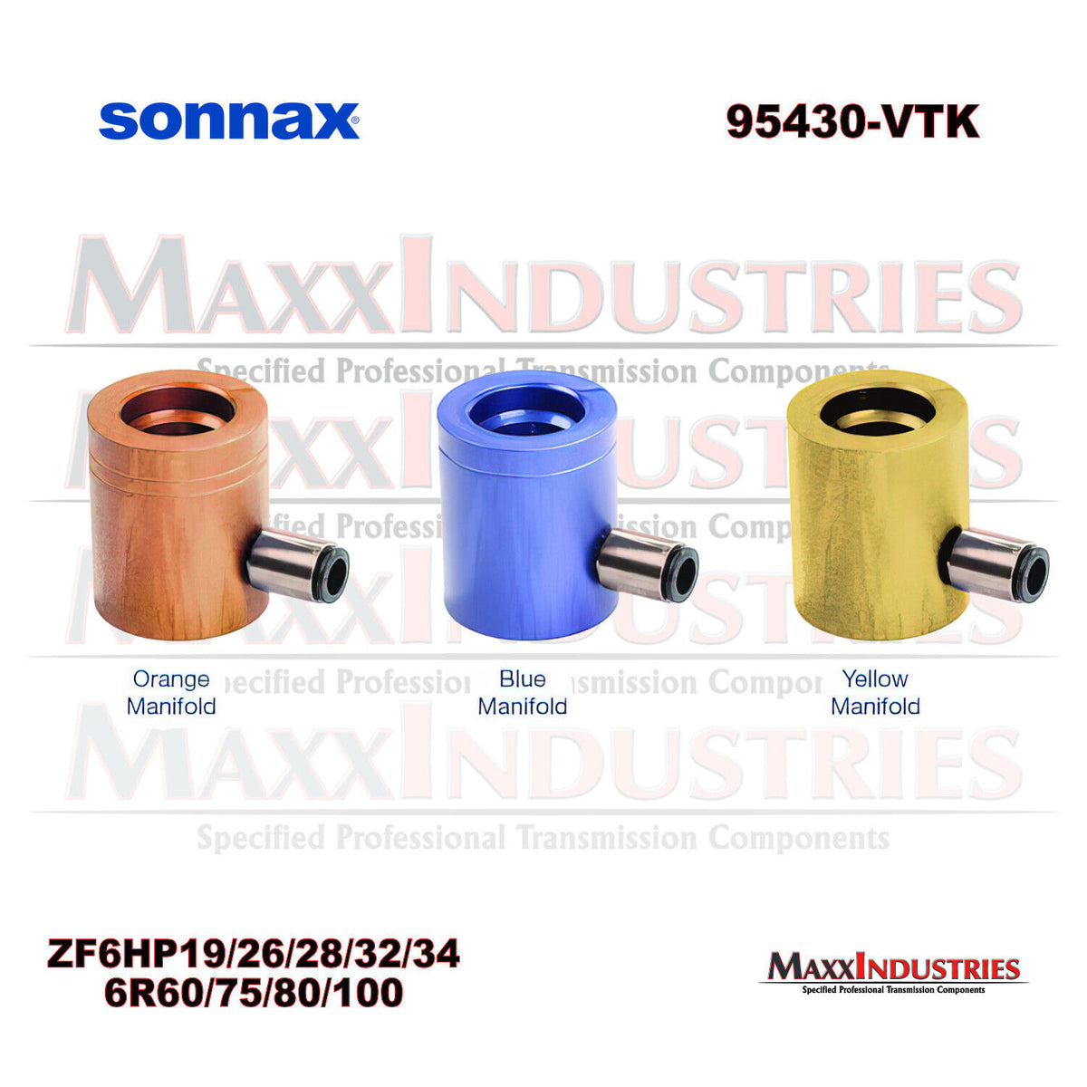 Sonnax 95430-VTK Transmission Kit, Solenoid Test Manifold used