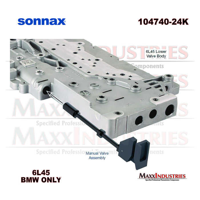 Sonnax 104740-24K 6L45 6L50 Transmission UPGRADED Manual Valve fits BMW Only