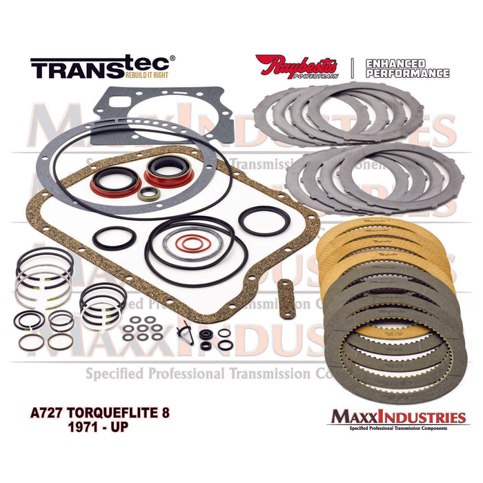 A727 TF8 Transmission Master Rebuilt Kit Raybestos Frictions with Steels +++