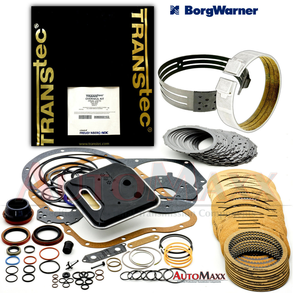 A518 46RH 46RE 1998UP Transmission Rebuild Kit with Bands — MaxxIndustries