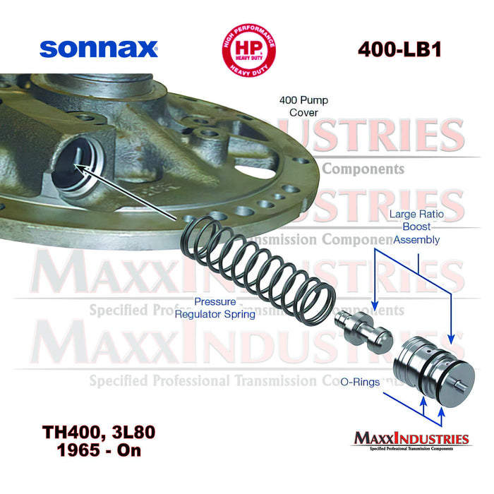 Sonnax 400-LB1 TH400 Transmission Boost Valve & Sleeve Progressive Line Pressure