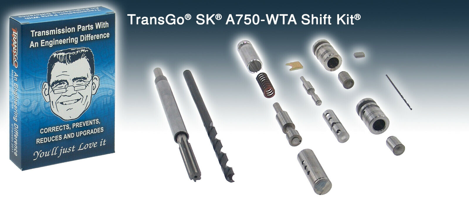 Transgo SK A750 WTA Shift Kit Tools Included A750F A761E A960E A760E 147165CT