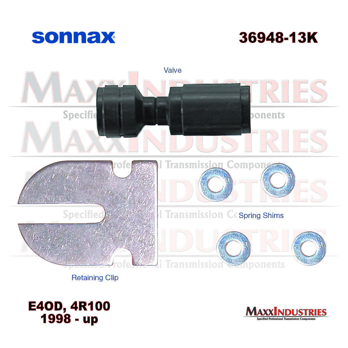 Sonnax 36948-13K Transmission Valve Kit, Accumulator Regulator (1-2 & 2-3)