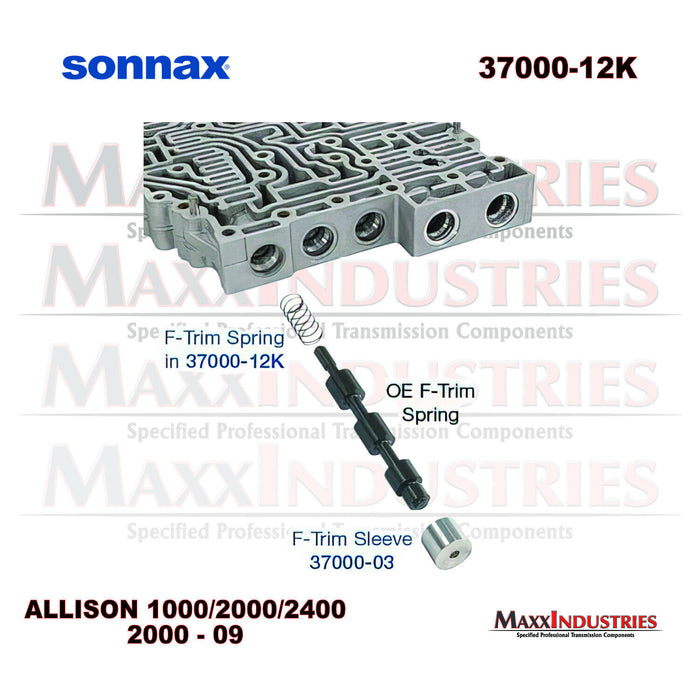 Sonnax 37000-12K Transmission Trim Valve & Spring Kit (Requires 37000-TL12)