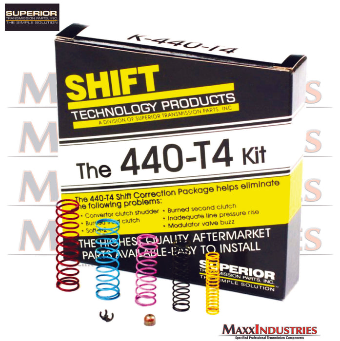440-T4 440T4 4T60 GM Transmission Valve Body Shift Correction Kit fits 1983-up