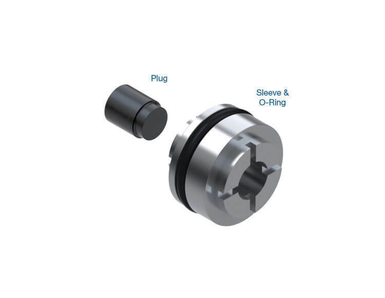 Sonnax 22229-04K Transmission Line Pressure Plug & Sleeve Kit (.264" Diameter)