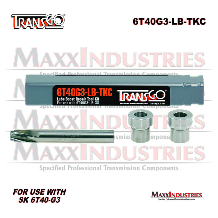 GM 6T30 6T40 Gen3 Transmission Lube Boost Tool Kit TransGo (6T40G3-LB-TKC)