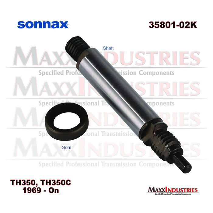 Sonnax 35801-02K For Turbo 350 TH350 TH350C Transmission Shift Shaft with Seal