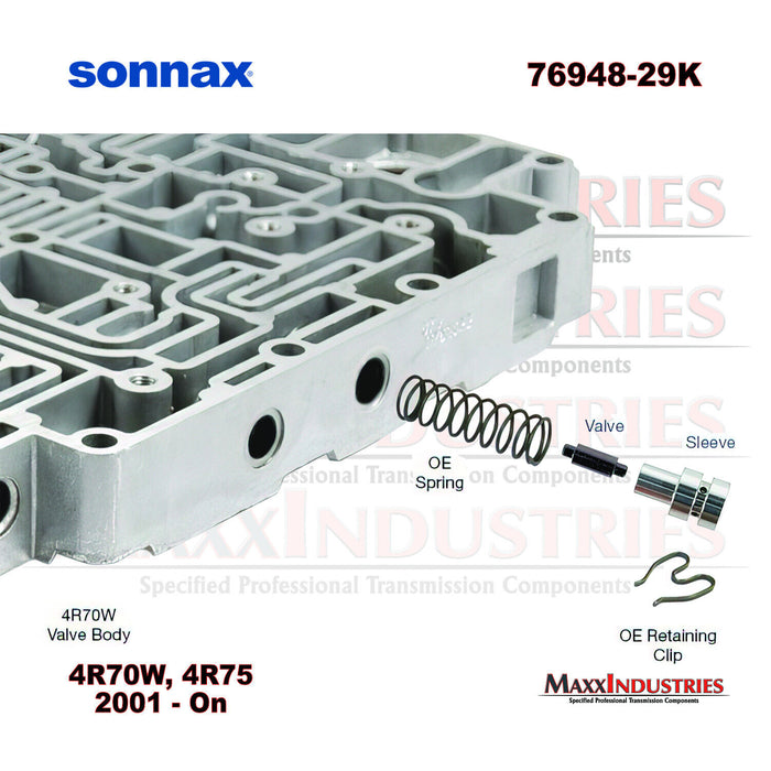 Sonnax 76948-29K Ford 4R70W 4R75W 2001+ Transmission Overdrive Servo Regulator