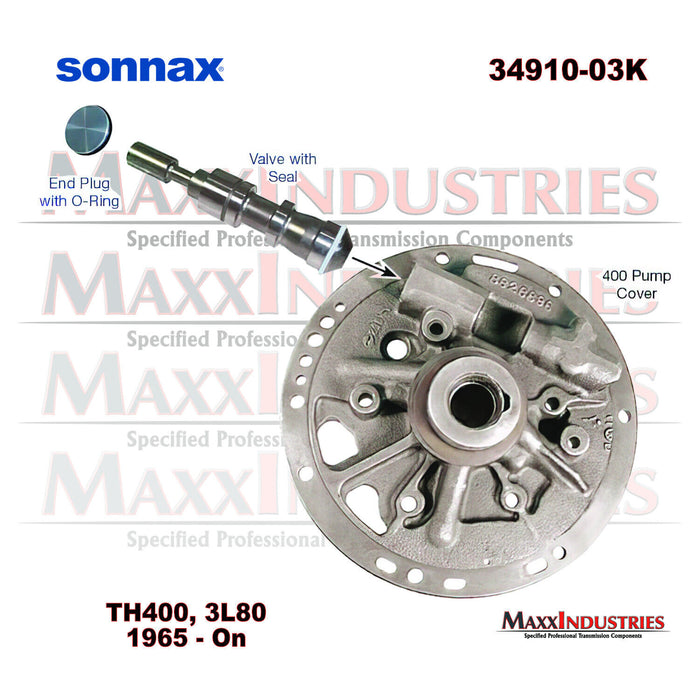 Sonnax 34910-03K Transmission Pressure Regulator Valve Kit TH400 3L80 71-98