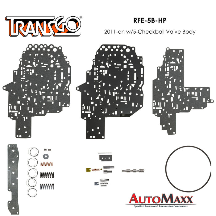 TransGo Tuneless Technology Kit 5-45RFE 68RFE 2011-on RAM Jeep Dodge (RFE-5B-HP)