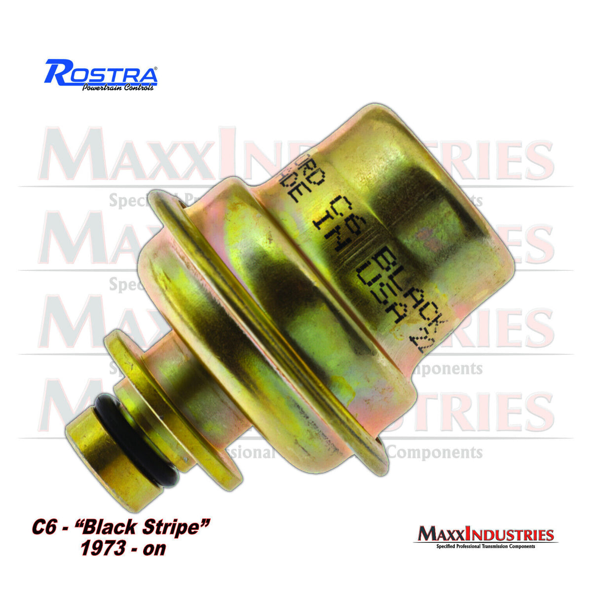 1973up C6 Transmission Vacuum Modulator Black Stripe — MaxxIndustries