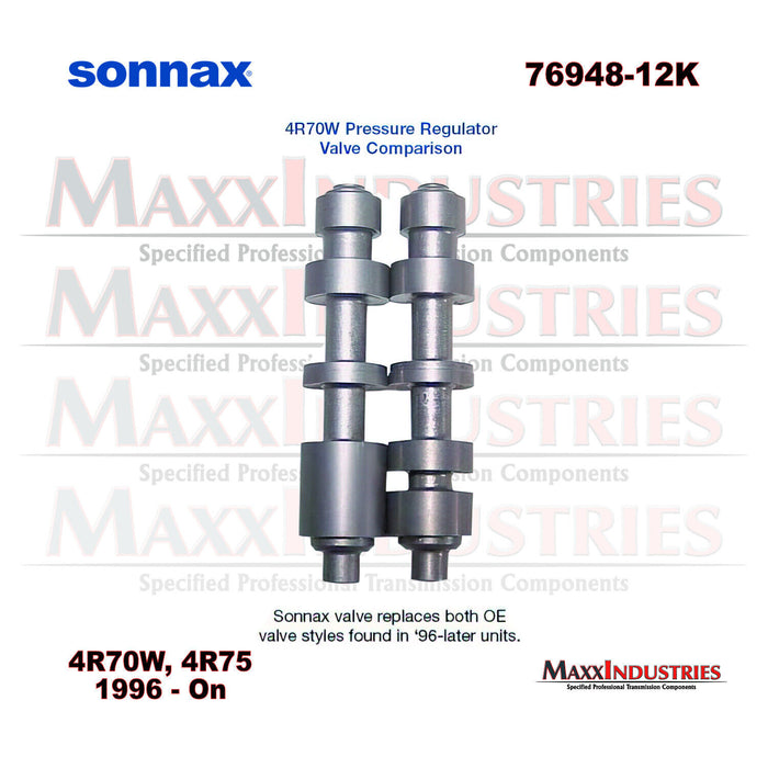 Sonnax 76948-12K Transmission Elevated Pressure Regulator Spring & Valve Kit