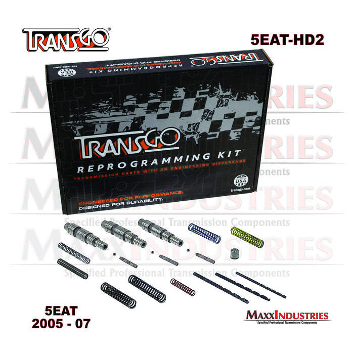 Transgo 5EAT-HD2 Transmission Valve Body Shift Kit Reprogramming Kit 5EAT 05-07